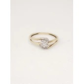 Inel Din Aur Proba 375* 1.24 gr