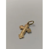 Cercei si Cruce din Aur Proba 585" 2.36 gr