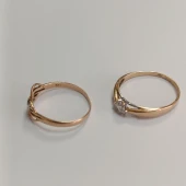 Set Inele Din Aur Proba 585* 2,99 gr