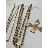 Set Lanțuri din aur proba 585* 29,18 gr