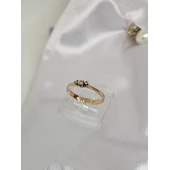 Inel din Aur cu Diamant Proba 585* 1.14 gr