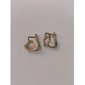 Cercei Din Aur Proba 585* 1.07 Gr