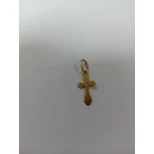 Cruce Din Aur Proba 585  0.47gr
