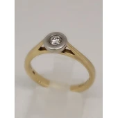 Inel din Aur cu Diamant Proba 585* 4.20 gr