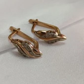 Cercei din aur 585* 5.62 gr