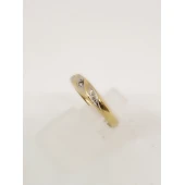 Inel Din Aur cu Diamant Proba 750* 1.43 gr