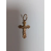 Cruce din Aur proba 585* 0,82gr.
