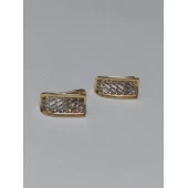 Cercei din aur proba 585* 2,43gr