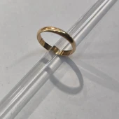 Verighetă din aur proba 585*-2,63 gr