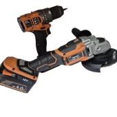 Polizor Unghiular +Surubelnita AEG 18 V