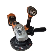 Polizor Unghiular +Surubelnita AEG 18 V