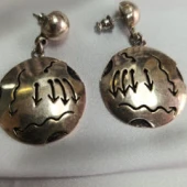 Cercei din argint 925* 15.32 gr