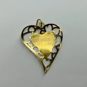 Pandantiv Din Aur Proba 585*  1,43 gr