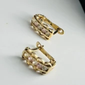 Cercei Din Aur 585*  1,55 gr