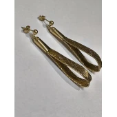 Cercei 585 proba masă  3,11 grame