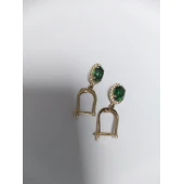 Cercei din aur proba 585* 3,21gr