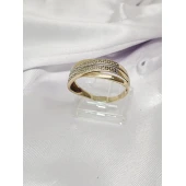 Inel Din Aur cu diamante Proba 375* 2.58 gr