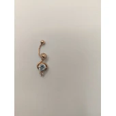 Piersing din aur Proba 585* 2.25gr