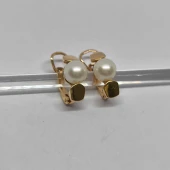 Cercei din aur proba 585*-4,63 gr