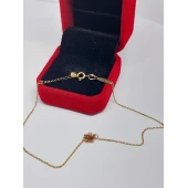 Bratara la picior din aur proba 585* 1,90 gr