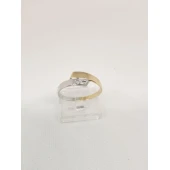 Inel cu Diamante din Aur Proba 585* 1.83 gr