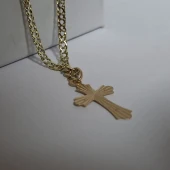 Lanț +cruce 585 proba   6.20 gr