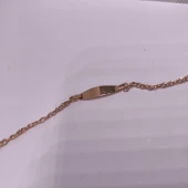 Brățară  proba 585 masa  1,86gr