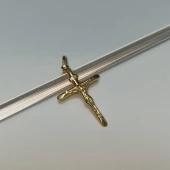 Cruce Din Aur proba 750*  0.72 gr