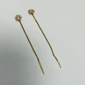 Cercei Din Aur Proba 585 1,07 gr