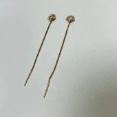 Cercei Din Aur Proba 585 1,07 gr