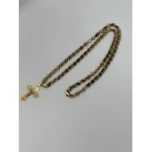 Lant cu cruce din aur 585* 11.45gr