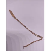 Brățară  proba 585 masa  1,86gr