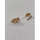 Cercei din aur proba 585*-2,04 gr