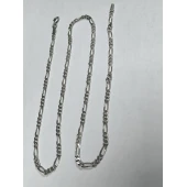 Lanț de argint proba 925 masa 6,95 gr 50 cm