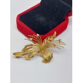 Broșă Din Aur Proba 375 7,50 gr