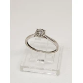 Inel Din Aur Cu Diamante Proba 375 0,90 gr