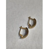 Cercei proba 585 masa 3,12 grame