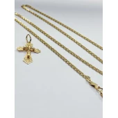 Lant Cu Cruce Din Aur Proba 585 7.74 gr