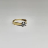 Inel din aur 585 Masa 1.92 gr