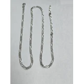 Lanț de argint proba 925 masa 6,95 gr 50 cm