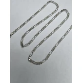 Lanț de argint proba 925 masa 6,95 gr 50 cm