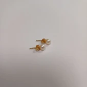 Cercei din aur 750*  0.64gr