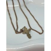 Lanț Cu Cruce Din Aur 585 2.86 gr