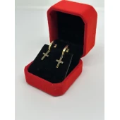 Cercei din aur 585* 2.22gr