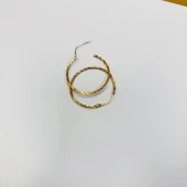 Cercei din aur proba 585  2.43 gr.