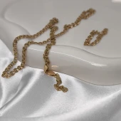 Lant Din Aur Proba 375* 3,48 gr