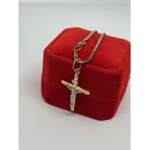 Lant cu cruce din aur  585* 5,89gr