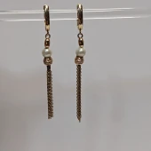 Cercei Din Aur Proba 585 3,11 Gr