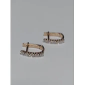 Cercei din aur proba 585* 1,77gr