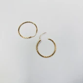 Cercei din aur proba 585  2.43 gr.